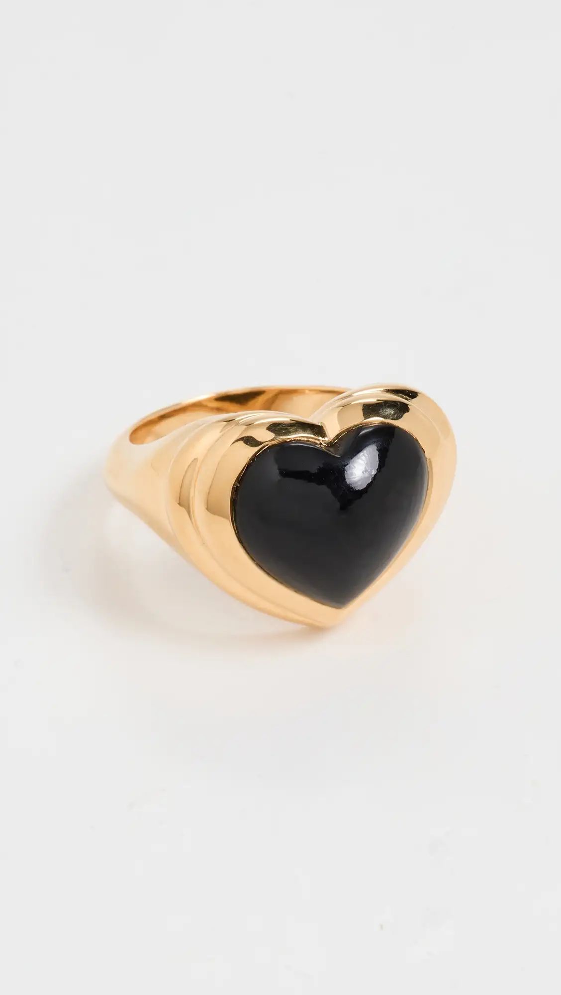 Missoma Black Onyx Heart Ring | Shopbop | Shopbop