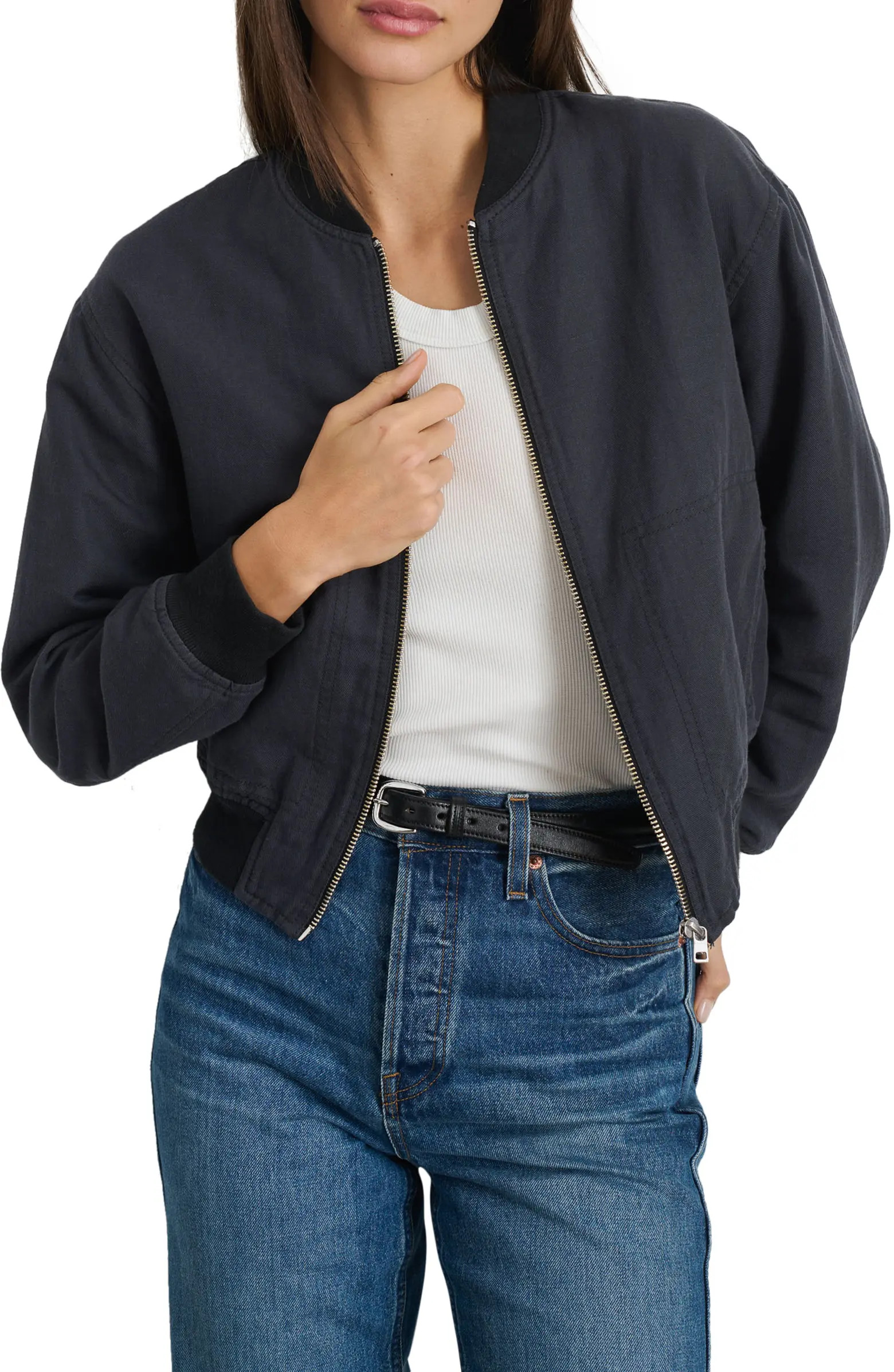 Crop Bomber Jacket | Nordstrom