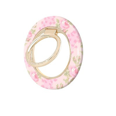 LoveShackFancy x Target – Case-Mate Blooming Heirloom Printed Magnetic Ring Stand Strawberry Macaroon | Target