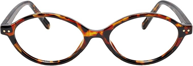 TIJN Olisa Blue Light Blocking Glasses for Women Men,Oval Glasses Frame Bluelight Glasses for Gam... | Amazon (US)