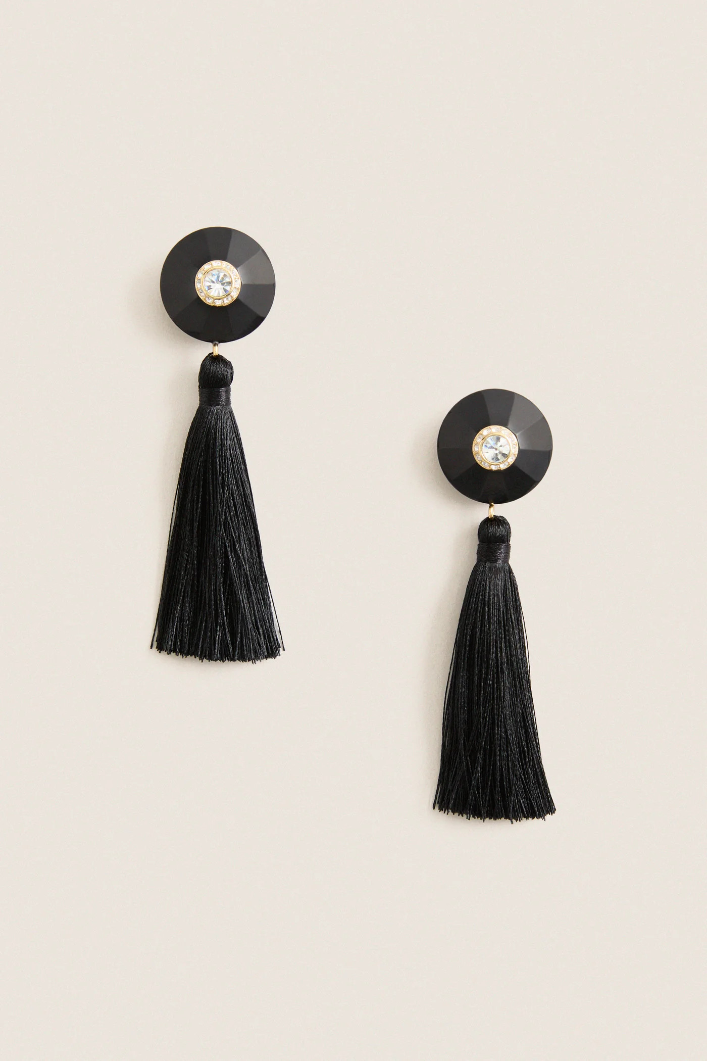 Black Tassel Earrings | Tuckernuck (US)