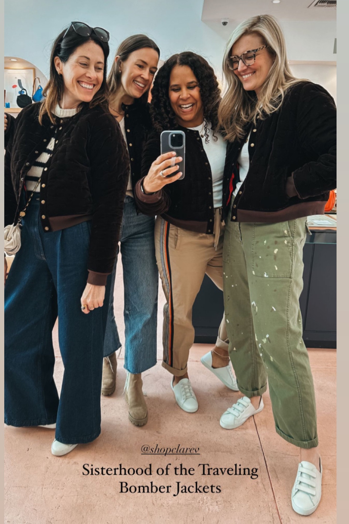 This bomber is the bomb. I got my larger size and my friends all went up two sizes for an oversized look. I have a shorter torso and am short, so the oversized look is not for me. @shopclarev

#LTKcurves #LTKtravel #LTKstyletip