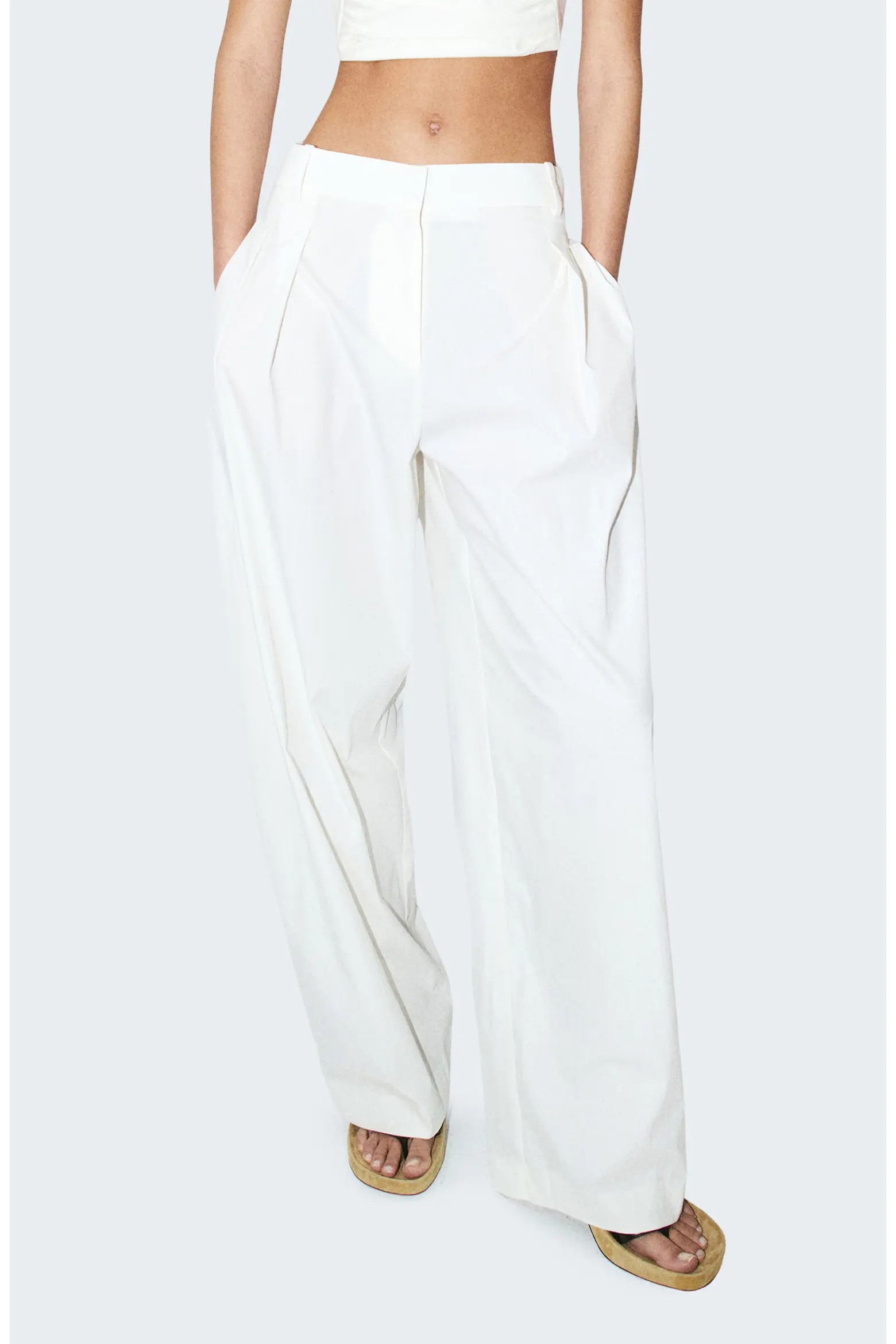 Starring Hailey Bieber Kash Cotton Blend Pants (Women) | Nordstrom | Nordstrom