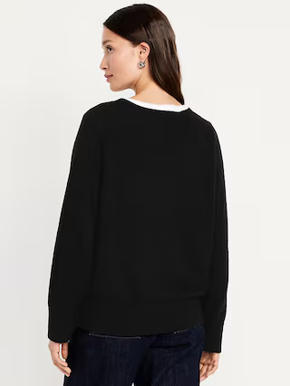 SoSoft Loose V-Neck Sweater | Old Navy (US)