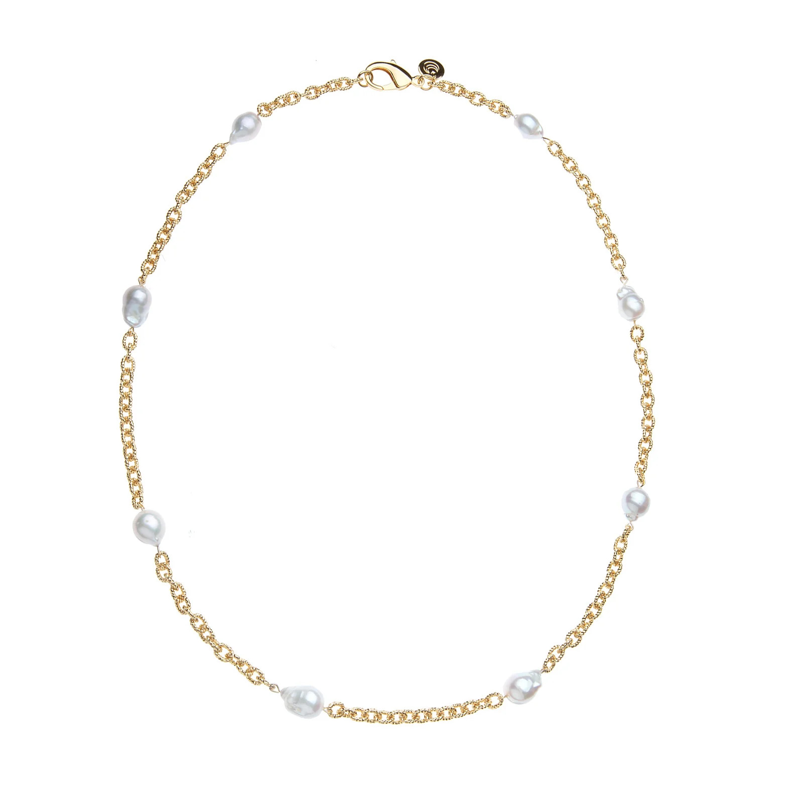 Jewel Box Pearl Station Necklace SALE | Jane Win