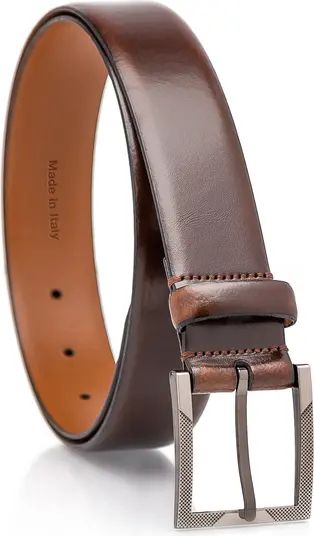 Solid Leather Belt | Nordstrom Rack