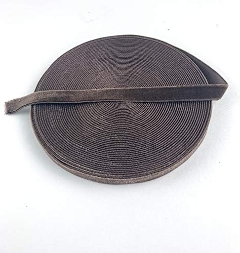 Worlds Brown Velvet Ribbon 10 Yards 3/8"Inch(9mm) | Amazon (CA)