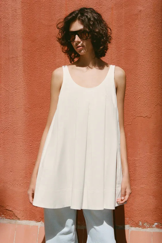 MINI POPLIN DRESS | Zara US