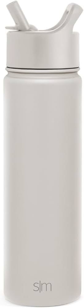 Simple Modern Water Bottle with Straw Lid Vacuum Insulated Stainless Steel Metal Cup Bottles | Re... | Amazon (US)
