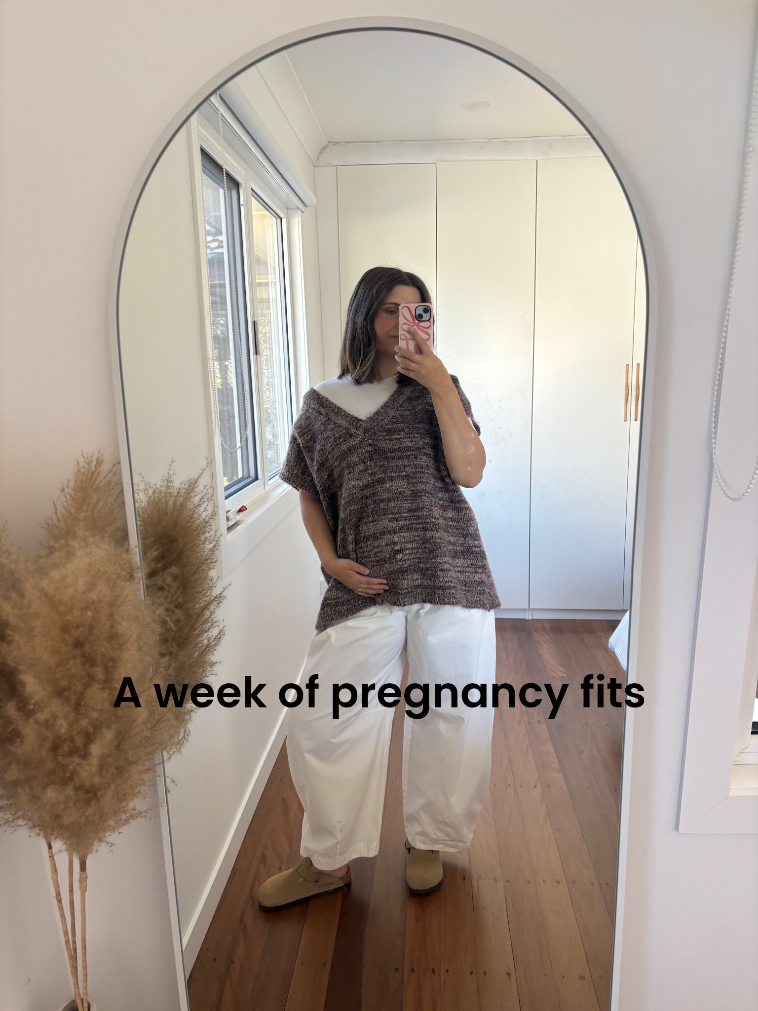 Everything I wore at 18/19 weeks pregnant. Checkout my TikTok to see the pieces styled. 🫶🏼

The brown pants are old season #Dissh but I linked some similar styles which are also a drawstring waist. 



#LTKaustralia #LTKmaternity