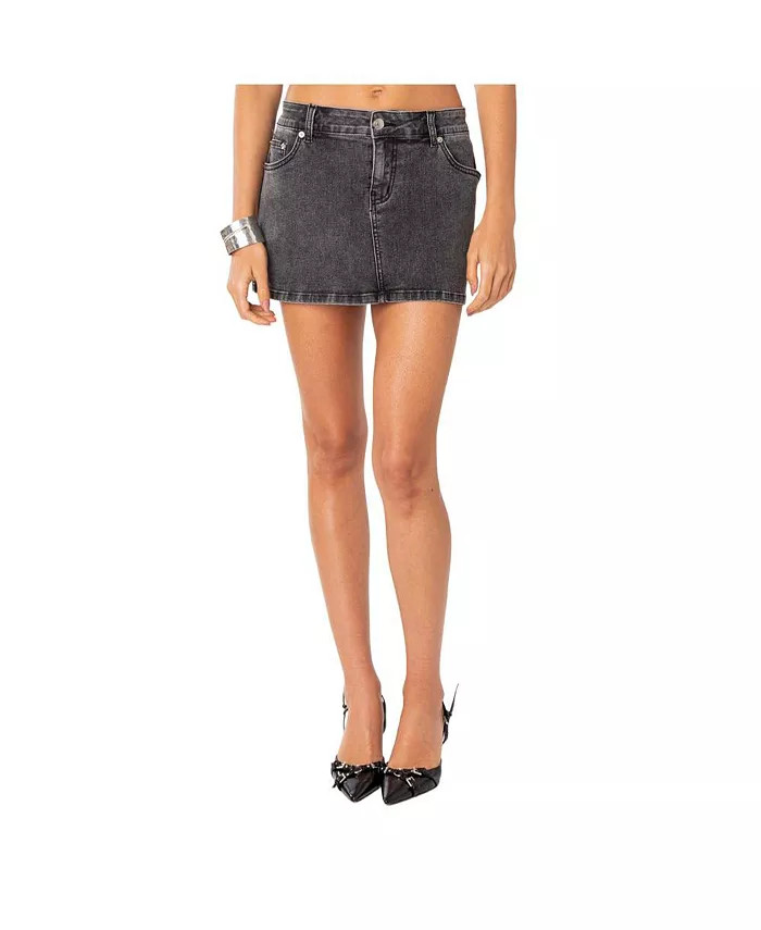 Women's Waverly Denim Mini Skirt | Macy's