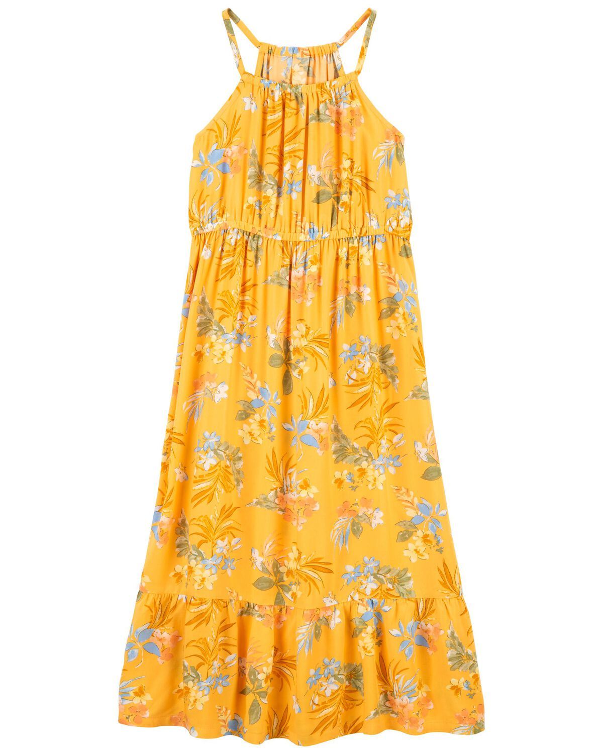 Kid Floral Print LENZING™ ECOVERO™ Maxi Dress | Carter's