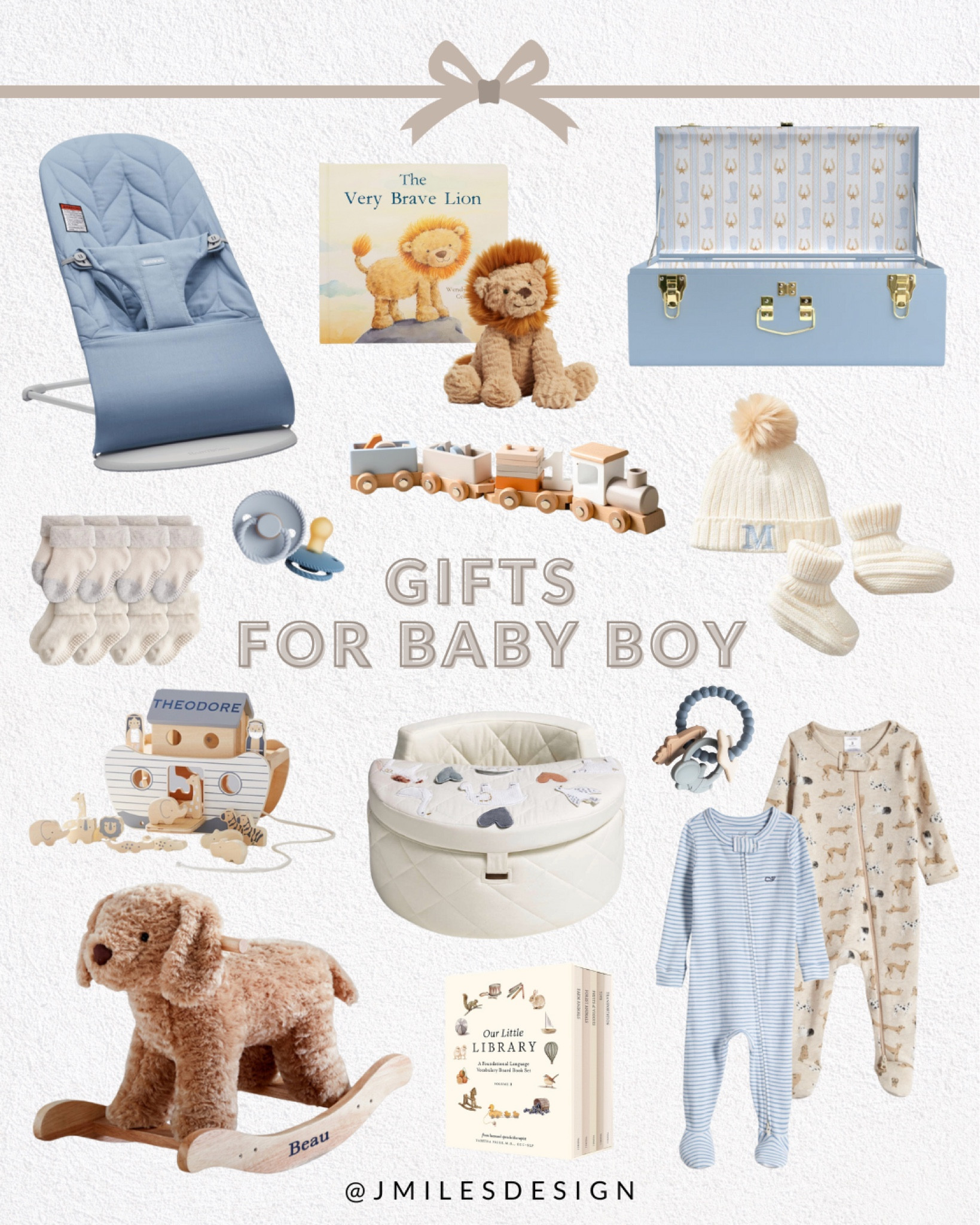 Shopping for the littlest ones on your list? This gift guide for baby boys is filled with adorable and practical picks—from cozy outfits to keepsake toys and more! 💙✨ #LTKGiftGuide #GiftsForBaby #HolidayShopping

#LTKGiftGuide #LTKBaby #LTKHoliday