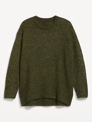 Crew-Neck Tunic Sweater for Women | Old Navy (US)