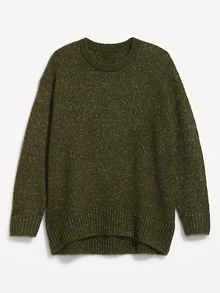 Crew-Neck Tunic Sweater for Women | Old Navy (US)