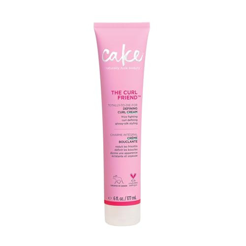 Cake Beauty Curl Defining Cream, The Curl Friend - Moisturizes and Defines Curls – For Frizz Control & Detangling - Avocado Oil, Soybean Oil & Shea Butter – For Curly Hair- 6 Fl Oz / 177 mL | Amazon (US)