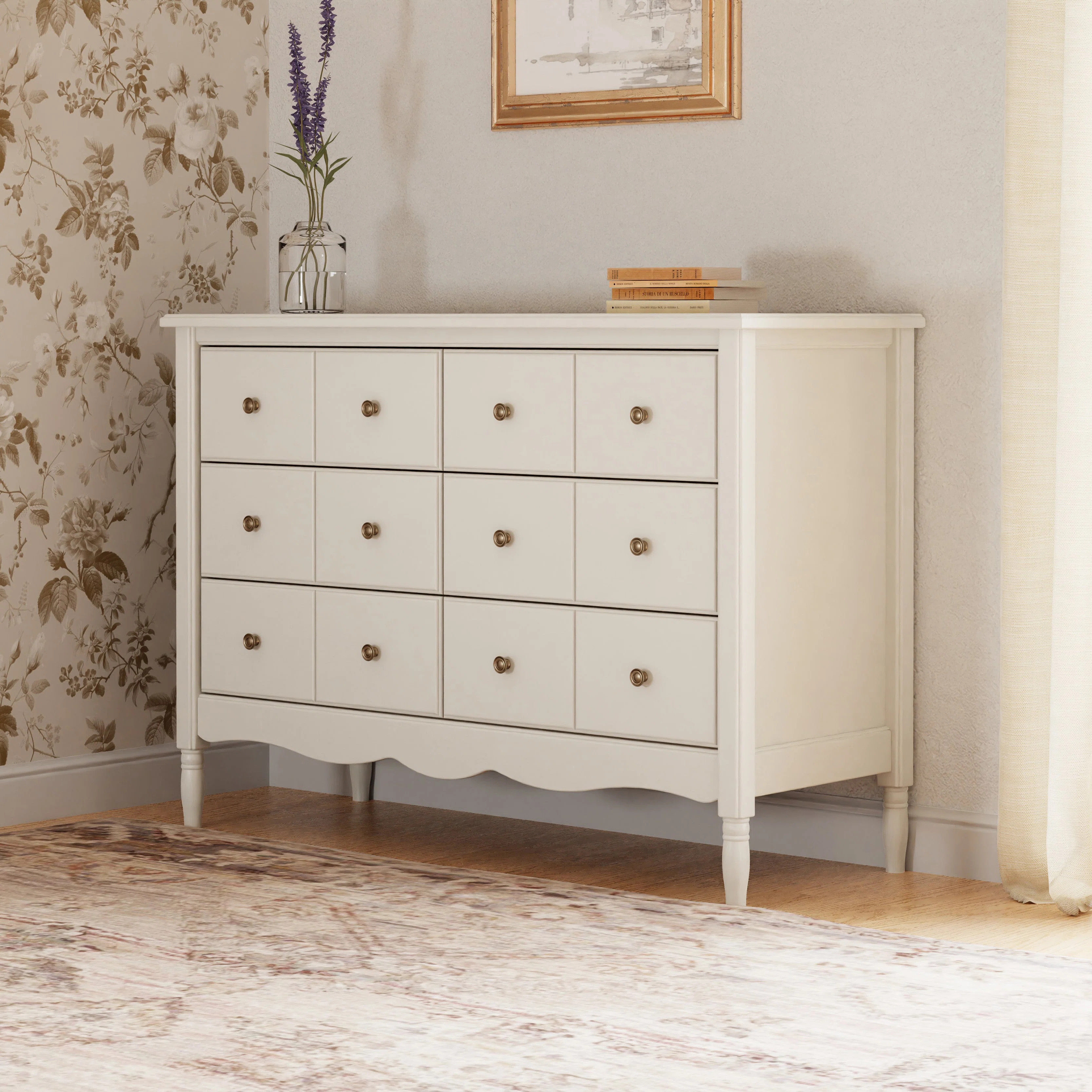 Liberty 6 Drawer 48" W Double Dresser | Birch Lane