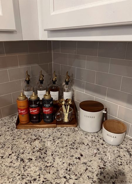 Obsessed with our mini coffee bar 🤩

#LTKhome #LTKunder100 #LTKunder50