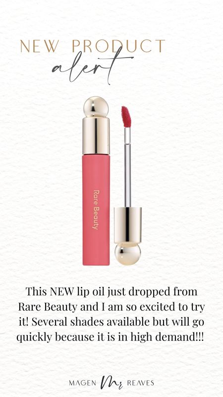 New lip oil from rare beauty - new beauty product - beauty finds - lip oil

#LTKFind #LTKunder50 #LTKbeauty