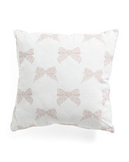 20x20 Bow Pillow | Home | Marshalls | Marshalls