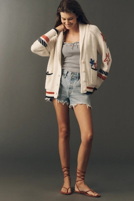 Maeve Sailboat Cardigan | Anthropologie (US)