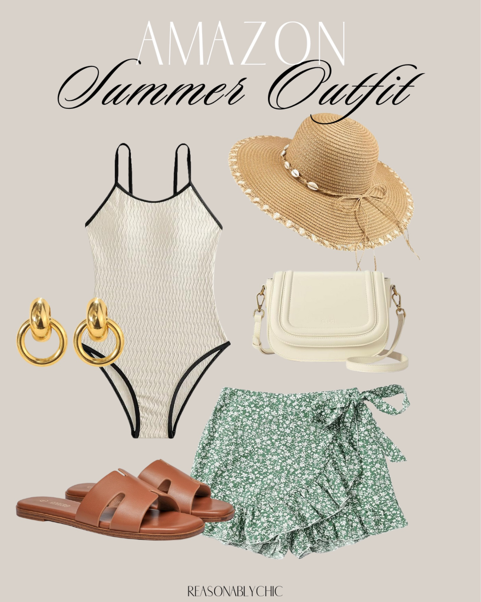 Girly Summer Amazon Outfits 

girly summer outfit, Amazon fashion, summer style, beachwear, vacation outfits, trendy fashion, casual chic, fashion inspiration, outfit ideas, style inspo, wardrobe essentials, linen clothing, satin dress, swimwear fashion, woven accessories, feminine fashion, summer trends, pastel colors, fashion collage, fashion creator, reasonably chic