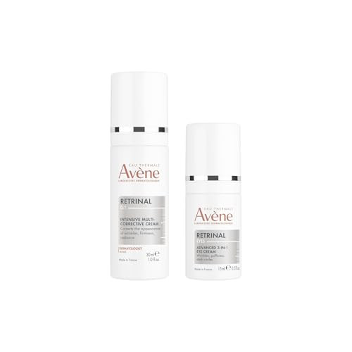 Avène Retrinal 0.1% Intensive Multi-Corrective Cream, anti-aging facial cream powered by retinaldehyde, 1 Fl Oz Retrinal EYES Advanced 3-In-1 Eye Cream NEW | Amazon (US)