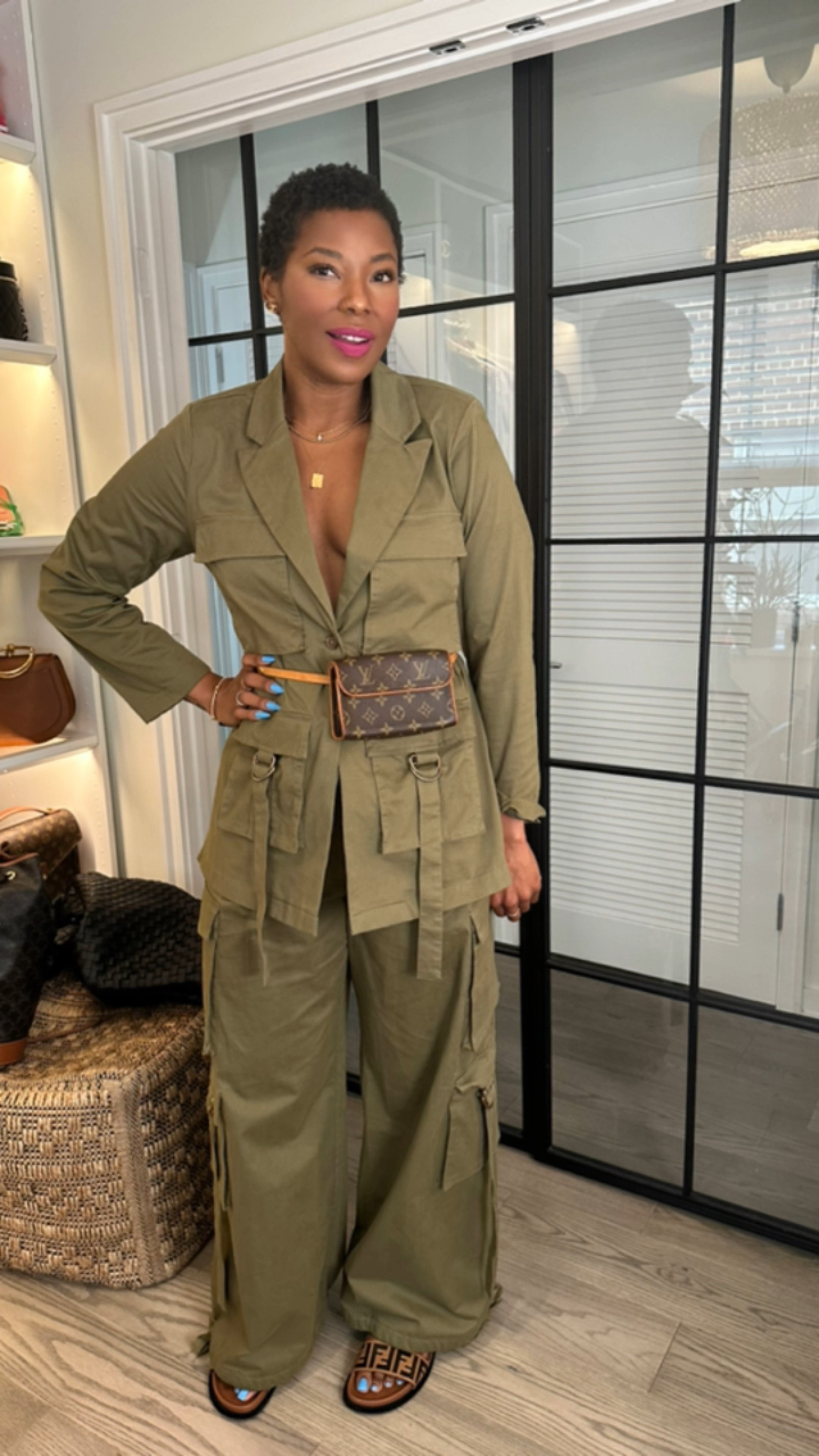 Top/pants: Amazon
Shoes: Fendi
Bag: LV

#LTKFind #LTKstyletip #LTKshoecrush