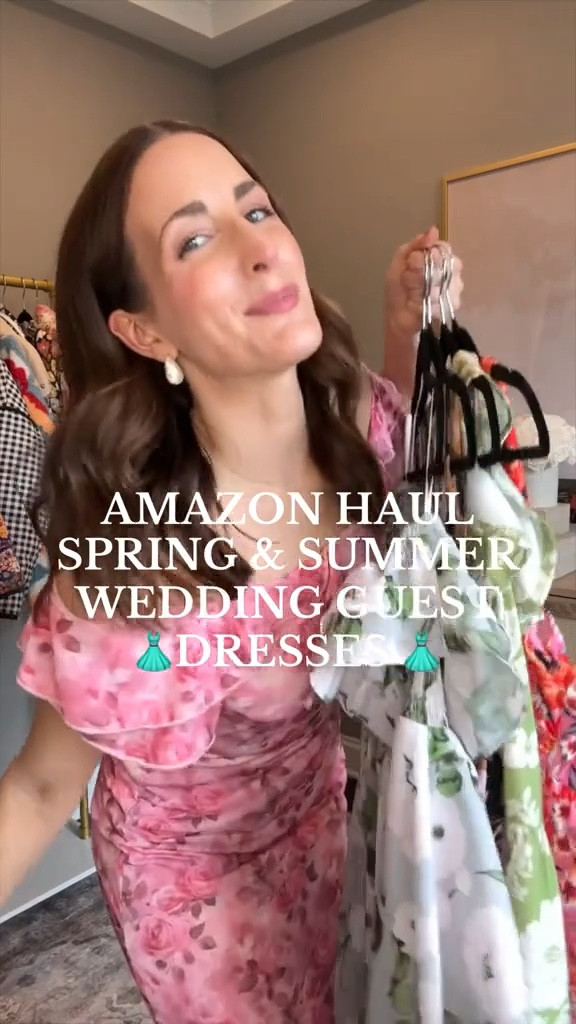 Perfect for a wedding or any special occasion this spring/summer! I am 5'4.5 and wearing a small in each. Wedding guest dress, spring dress, easter dress

#LTKWatchNow #LTKStyleTip #LTKFindsUnder50