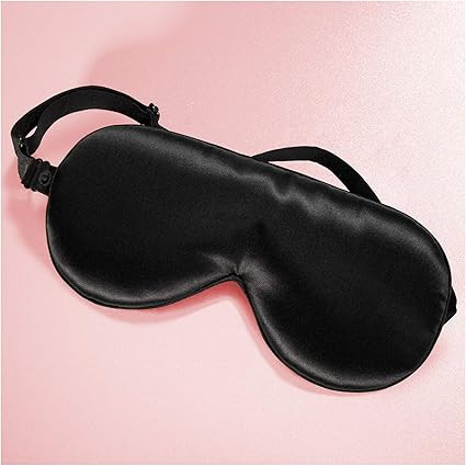 Natural Silk Sleep Mask, Super-Smooth & Soft Eye Mask with Adjustable Strap, Blindfold, Perfect B... | Amazon (US)