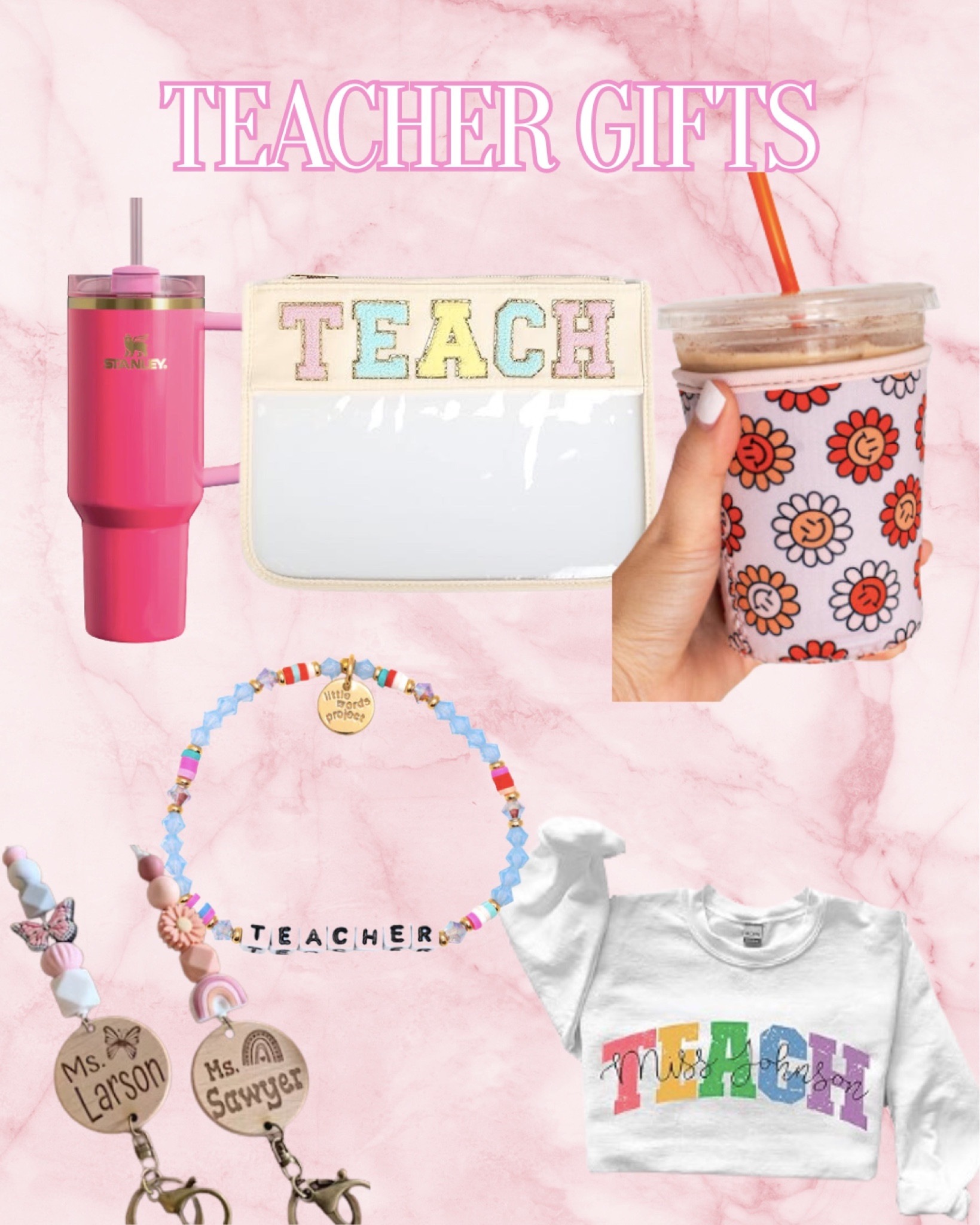 As a teacher, we have no expectation for a gift. We also appreciate kind and thoughtful words more than anything else! 
🫶🏼🫶🏼🫶🏼🫶🏼🫶🏼
But if you’re anything like me you want to show your children’s teachers how thankful and grateful you are! 

#LTKfamily #LTKfindsunder50 #LTKGiftGuide