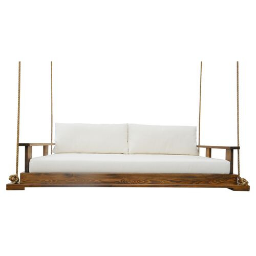 Savannah Bed Swing, Brown/Cream | One Kings Lane
