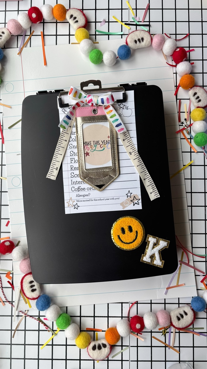 🍎 Practical Teacher Gift Idea 🍎
This organizational clipboard would be great for teachers to have during a meeting & throughout this busy day!
Fill it with meeting necessities, snacks, & mini self-care items!

#LTKFindsUnder50 #LTKSeasonal #LTKFamily
