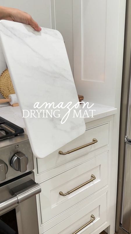How cute is this stone drying mat from Amazon? Not only does it match my counter tops, but it dries super
Quick and I have
A spot for my dishes I wash by hand! 

Amazon finds. Amazon kitchen must have. Amazon drying mat. Coastal grandmother home decor. 

#LTKhome #LTKunder50 #LTKstyletip