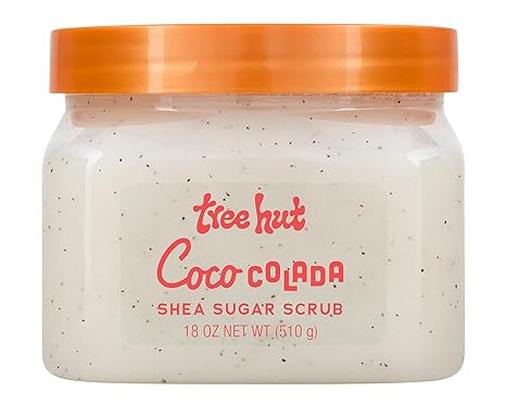 Tree Hut Coco Colada Shea Sugar Scrub, 18 oz, Ultra Hydrating and Exfoliating Scrub for Nourishin... | Amazon (US)