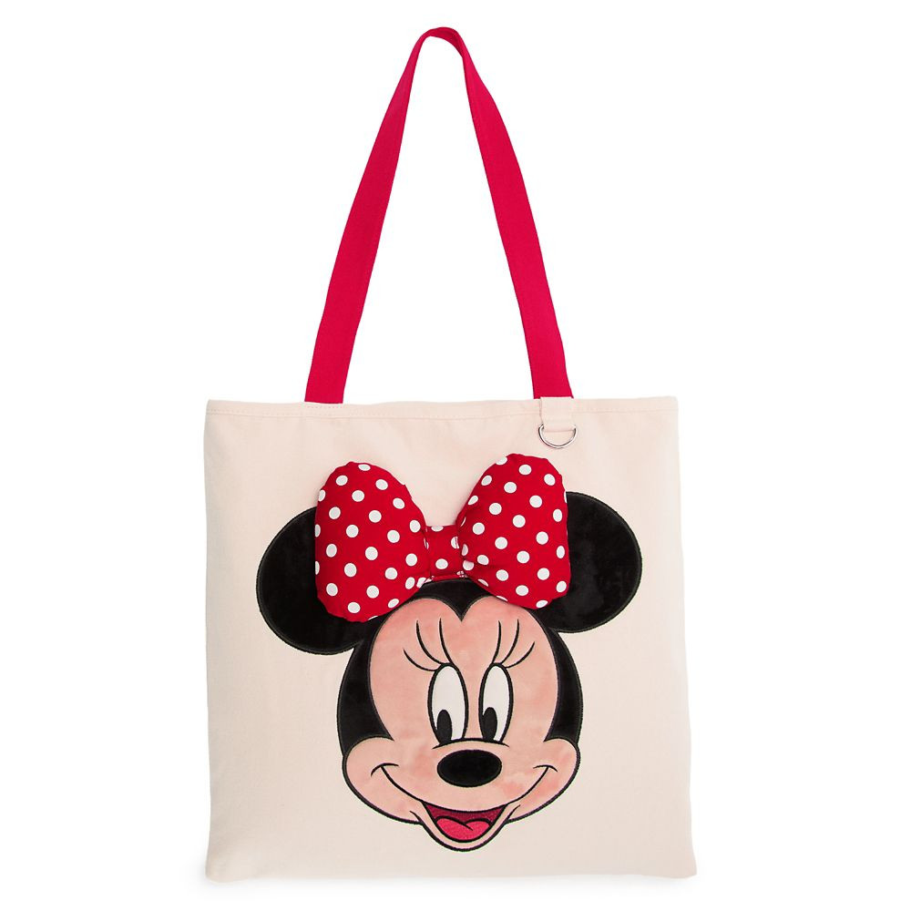Minnie Mouse Canvas Tote Bag | Disney Store | Disney Store