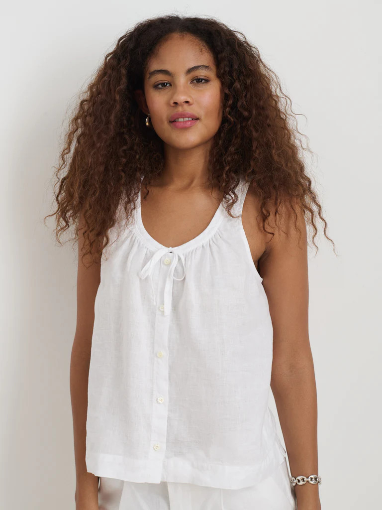 Sydney Top In Linen | Alex Mill