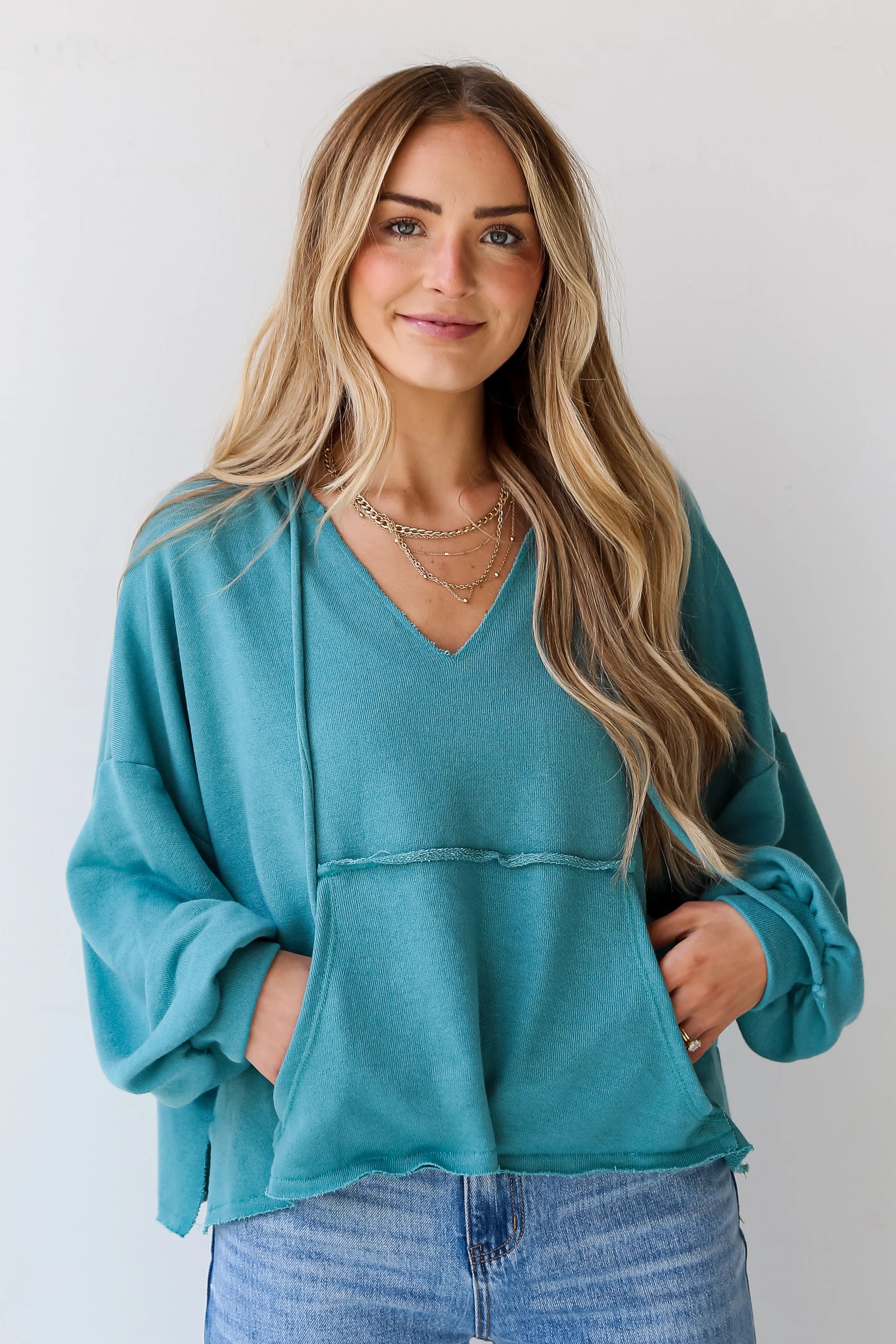 Effortless Mentality Jade Hoodie | Dress Up