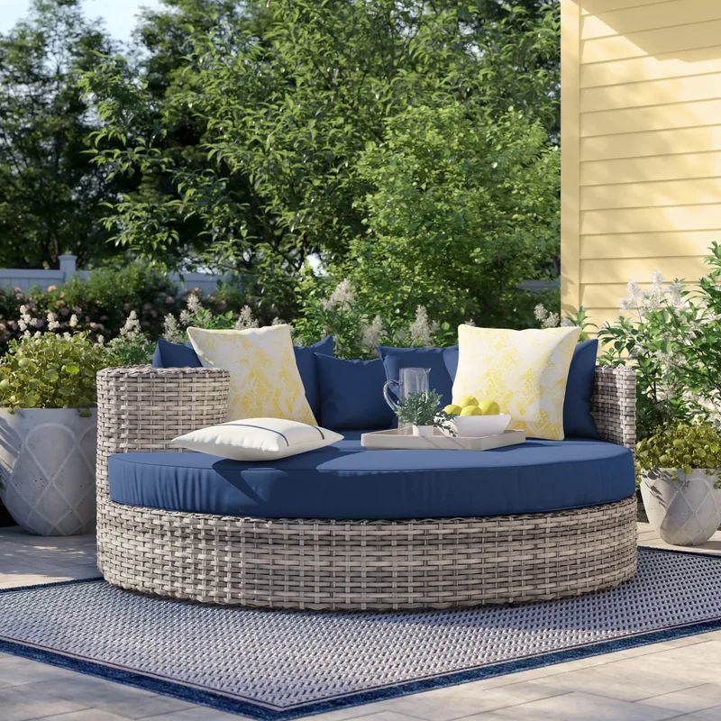 Romford Patio Daybed with Cushions | Wayfair North America