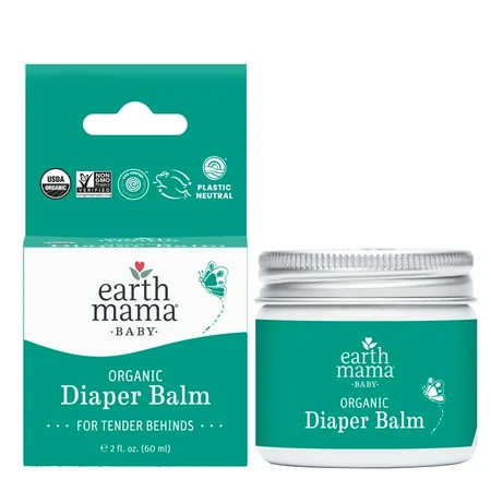 Earth Mama Organic Diaper Balm for Newborns, Infants & Toddlers, 2 fl oz | Walmart (US)