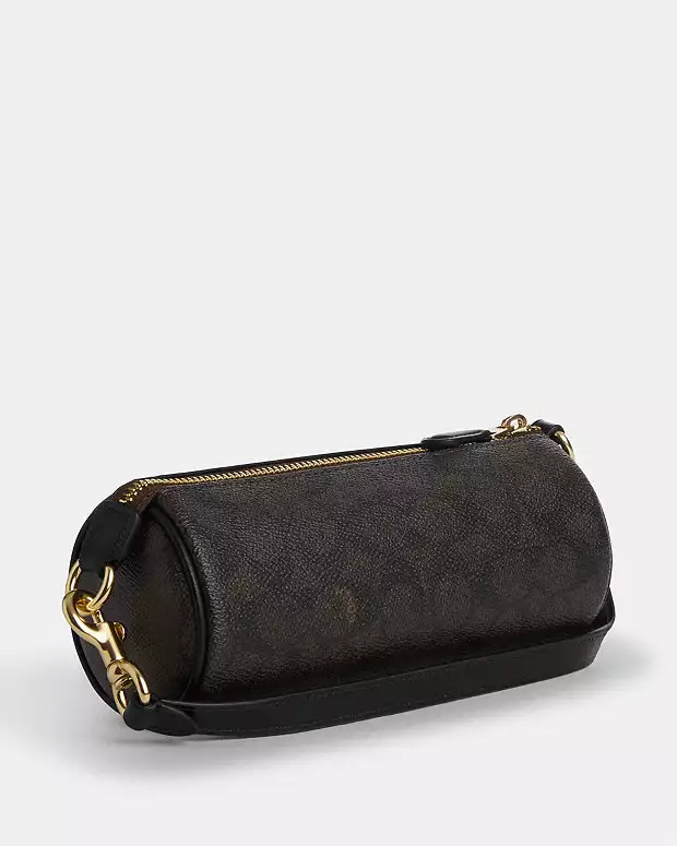 signature canvas/Gold/Walnut/Black | Coach Outlet US