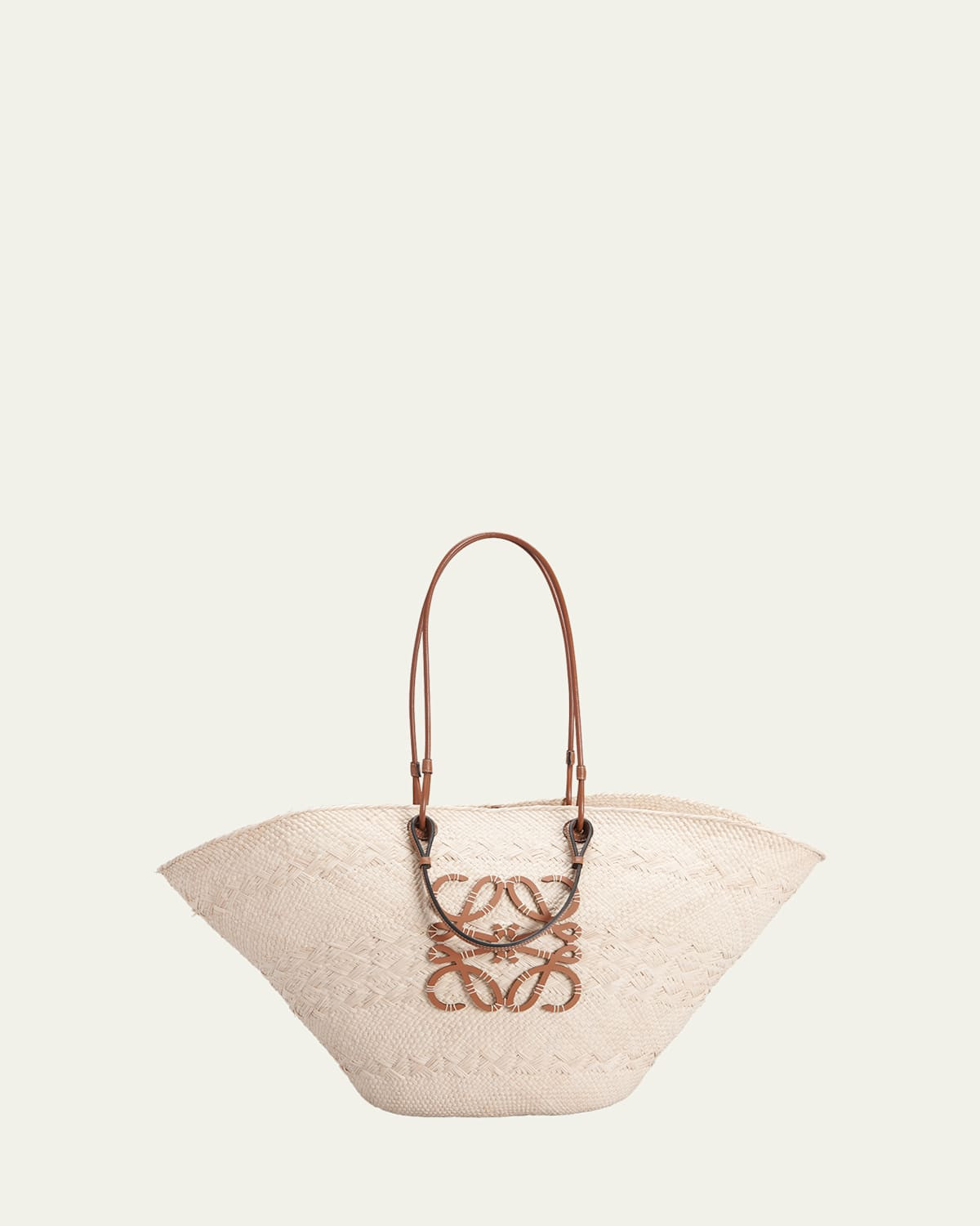 Anagram Large Basket Straw Tote Bag | Bergdorf Goodman