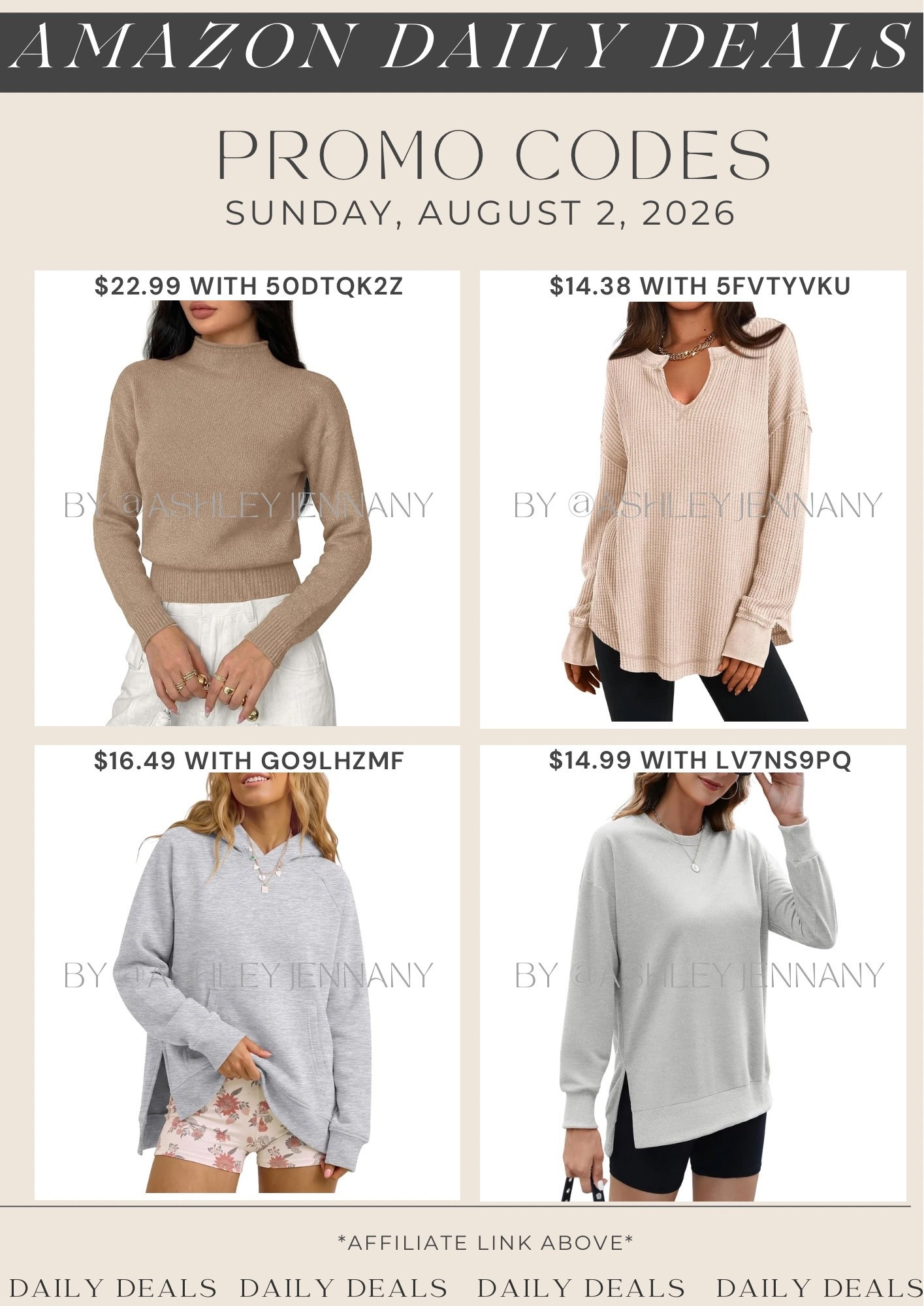 Amazon deals

#LTKSeasonal #LTKMidsize #LTKSaleAlert