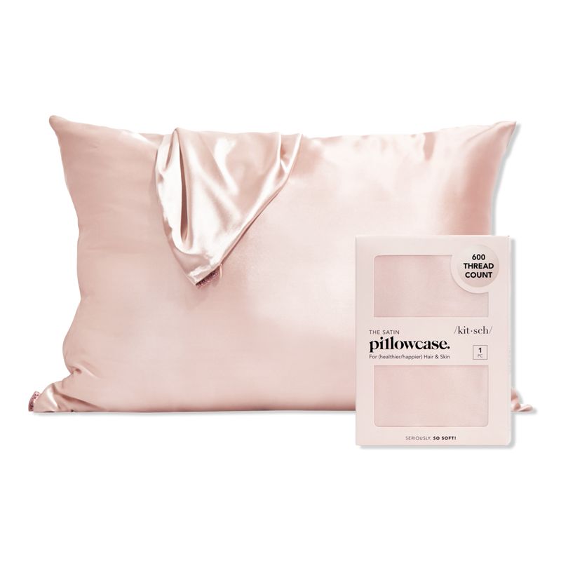 Blush Satin Pillowcase With Box | Ulta