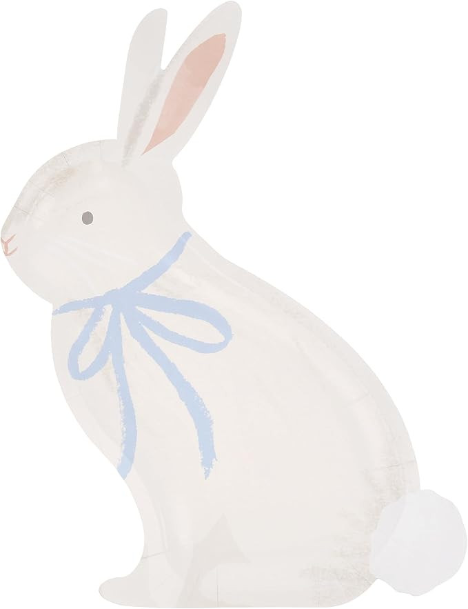 Meri Meri Easter Bunny Plates (Pack of 8), Disposable Paper Plates for Party, Easter Party Decora... | Amazon (US)