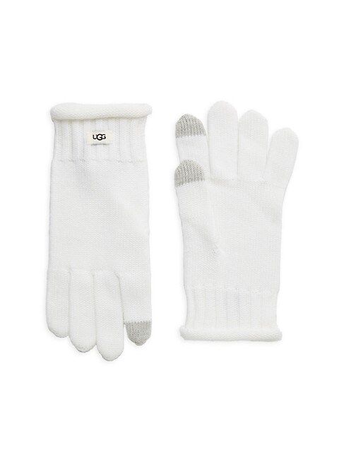 UGG ​Knit Tech Gloves on SALE | Saks OFF 5TH | Saks Fifth Avenue OFF 5TH