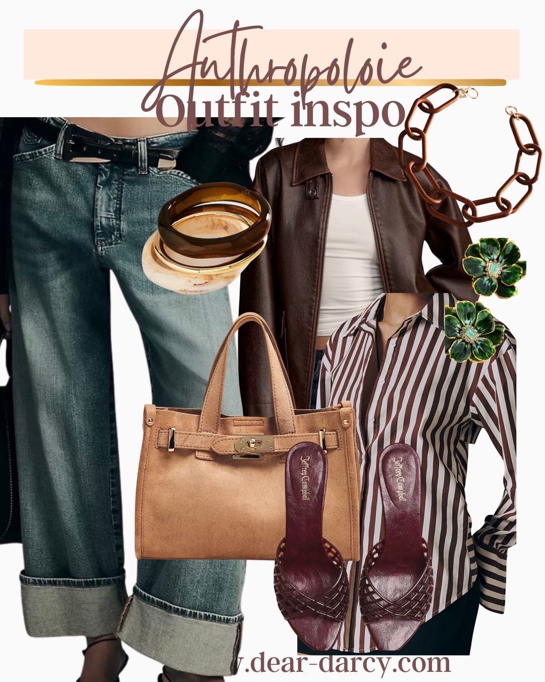 Anthropologie 30% off Spring Sale

Tailored western belt 30% off

Kayden barrel carpenter jeans by Pilcro 

Flower earrings 30% off

Leather Shacket button up 

Striped button up 

Acrylic bangle bracelets 
30% off 

Tan leather bag 

Kitten heals 

#LTKootd #LTKSaleAlert