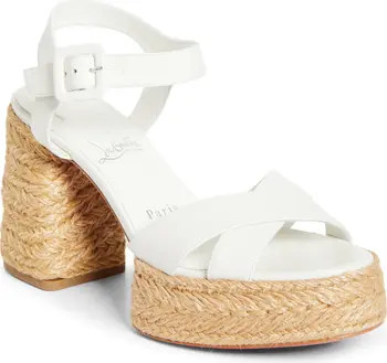 Christian Louboutin Calakala Espadrille Platform Sandal (Women) | Nordstrom | Nordstrom