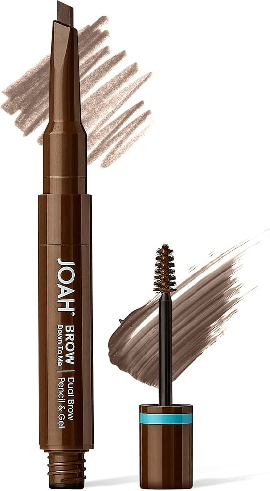 JOAH Brow Down To Me Dual Brow Pencil and Gel, Triangular Tip, Tinted Gel, Long-Lasting Vegan For... | Amazon (US)