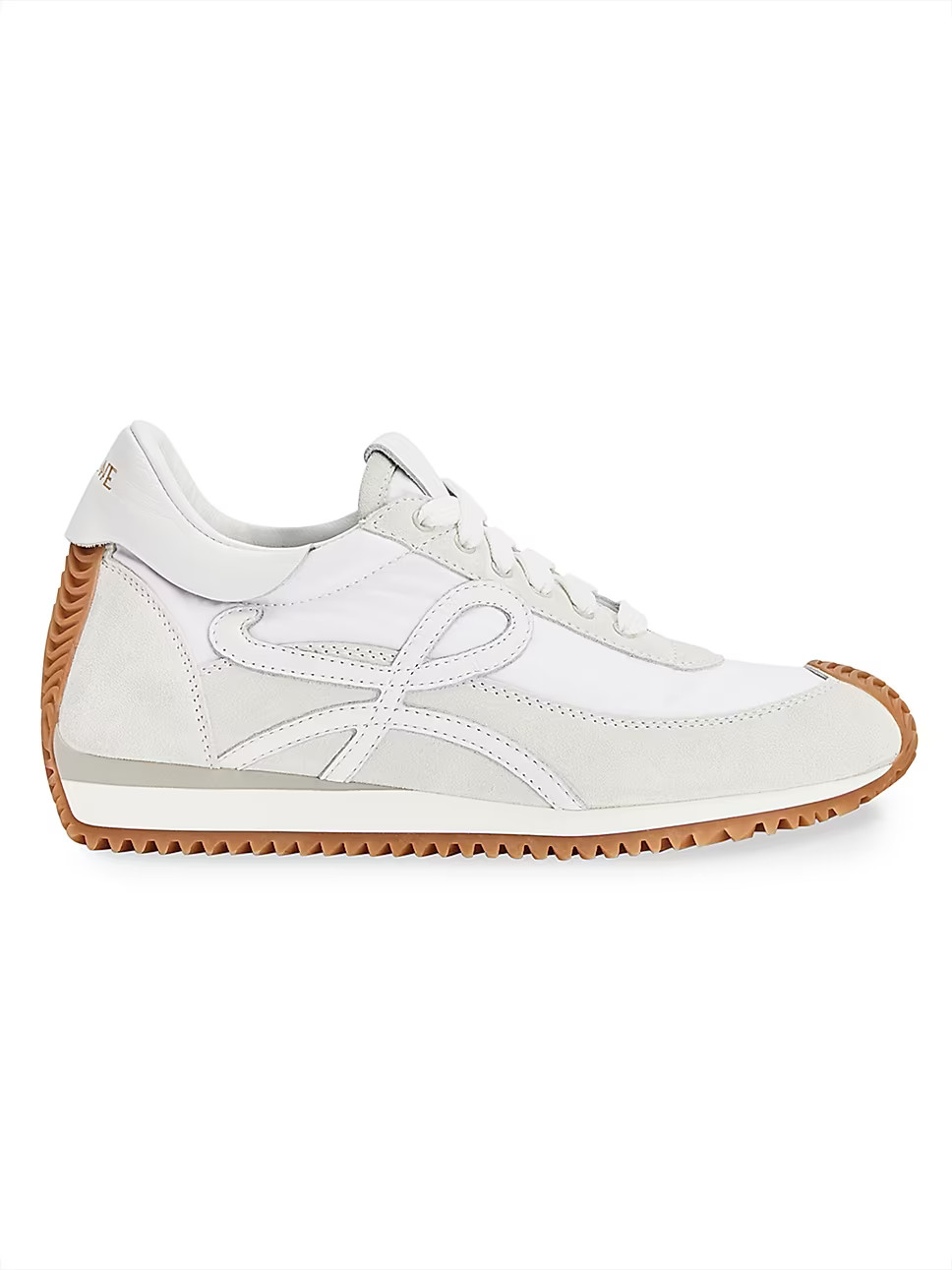Flow Runner Mix Leather Sneakers | Saks Fifth Avenue